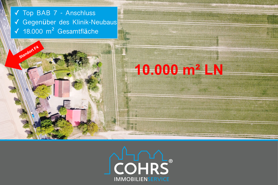+++RESERVIERT+++ 18.000 m² Fläche und Hofanwesen in Bad Fallingbostel/gegenüber Klinik-Neubau